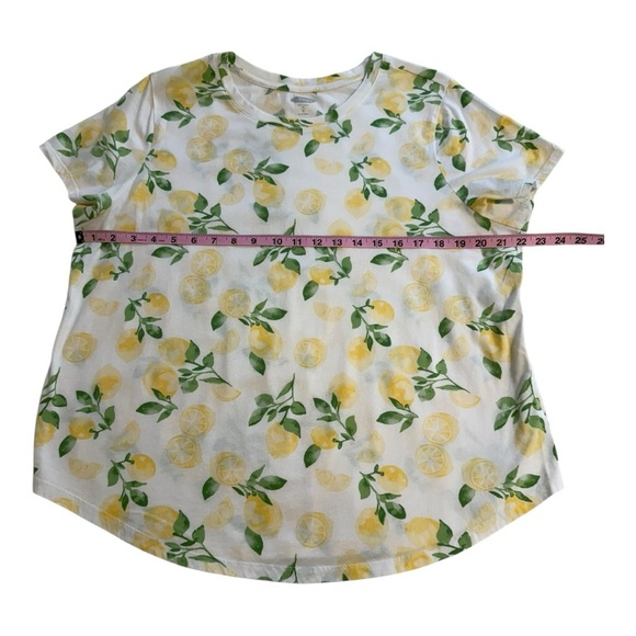 Old Navy EveryWear Lemon Pattern Short-Sleeve Tee - Size XL - Picture 5 of 8